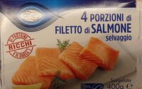 Filete de salmón congelado