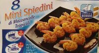 Mini Spiedini di Mazzancolle Tropicali