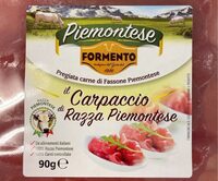 Il carpaccio di razza piemontese