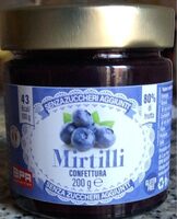 Mirtilli confettura