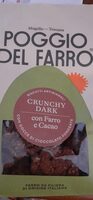 Biscotti artigianali con farro e cacao