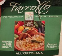 Farrotto all'ortolana