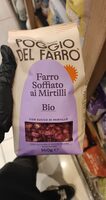 Poggio del farro organic puffed spelt with blueberries