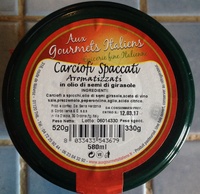 Carciofi spaccati arromatizzati
