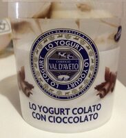Yogurt colato con cioccolato