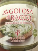 Creme Spalmabili Bacco La Golosa di pistacchio.