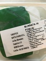 Burrata in foglia