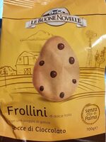Frollini con gocce di cioccolato