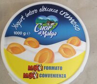 Yogurt intero albicocca cremoso