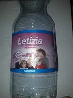 Acqua minerale naturale oligominerale Letizia