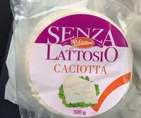 Caciotta senza lattosio