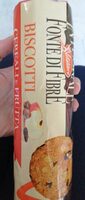 Biscotti cereali e frutta integrale fonte di fibre