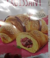 Croissant alla ciliegia