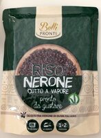 Riso nerone cotto a vapore