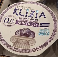 Yogurt greco 0% mirtillo
