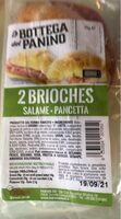 Brioches salame-pancetta