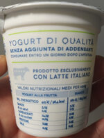 Yogurt cremoso banana