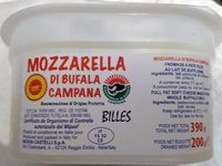Mozzarella di bufala campana bille