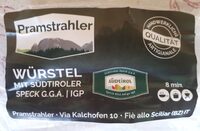 Würstel con Speck Alto Adige IGP