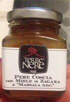 Pere coscia con miele di zagara e marsala doc