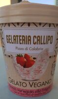 Gelato vegano alla fragola