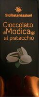 Cioccolato di Modica igp al pistacchio