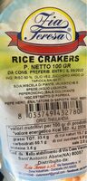 Rice crakers
