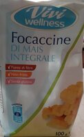Focaccine di mais integrale