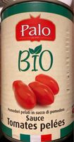 Sauce tomates pelées