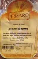 Treccine dolci alla mandorla