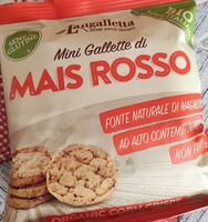 Mini gallette di mais rosso