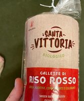 Gallette di riso rosso