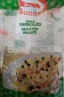 Riso parboiled budget