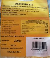 Orecchiette senza glutine