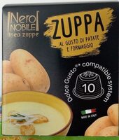 Zuppa al gusto di patate e formaggio