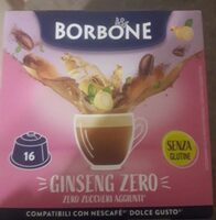 Ginseng zero  senza glutine