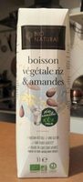 Boisson végétale riz et amande