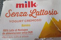 Yogurt Cremoso Banana Senza lattosio