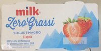 Milk yogurt magro alla fragola zero grassi
