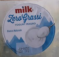 Yogurt magro bianco naturale zero grassi