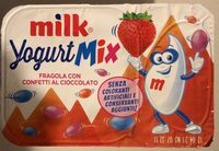 Yougurt mix fragola confetti