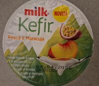 Kefir pesca e maracuja