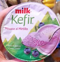 Kefir mousse al mirtillo