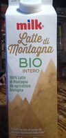 Latte di montagna bio intero