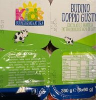 Budino doppio gusto