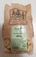 Terre dei trulli Tarallini rosmarino