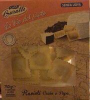 Ravioli cacio e pepe