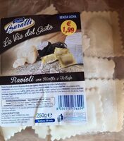 Ravioli con ricotta e tartufo