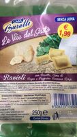 Pasta fresca con ripieno alla ricotta e cime di rapa