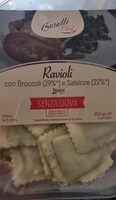 Ravioli con broccoli e salsiccia